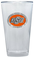 Oklahoma State University Pint Glass, 16 oz
