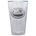 USS Arizona Pearl Harbor Pint Glass, 16 oz