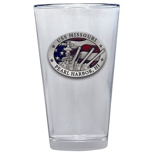 USS Missouri Pint Glass, 16 oz