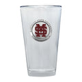 Mississippi State Baseball Logo Pint Glass, 16 oz