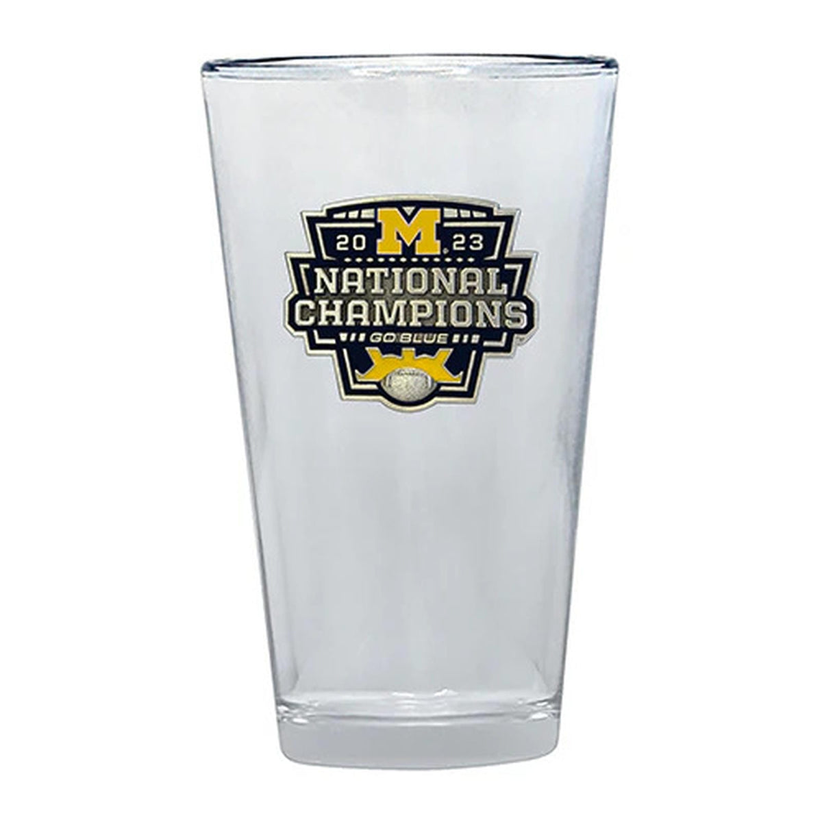 2023 Michigan Football Championship Pint Glass, 16 oz