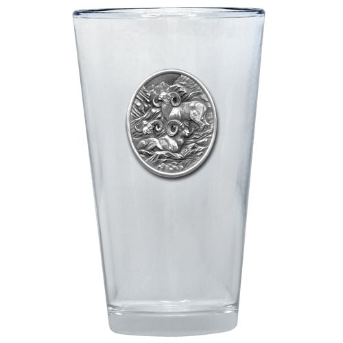 Bighorn Sheep Pint Glass, 16 oz