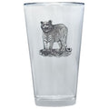 Tiger Pint Glass, 16 oz