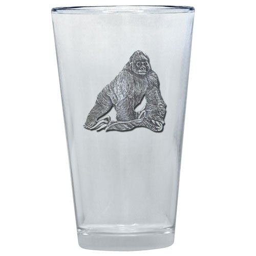 Gorilla Pint Glass, 16 oz