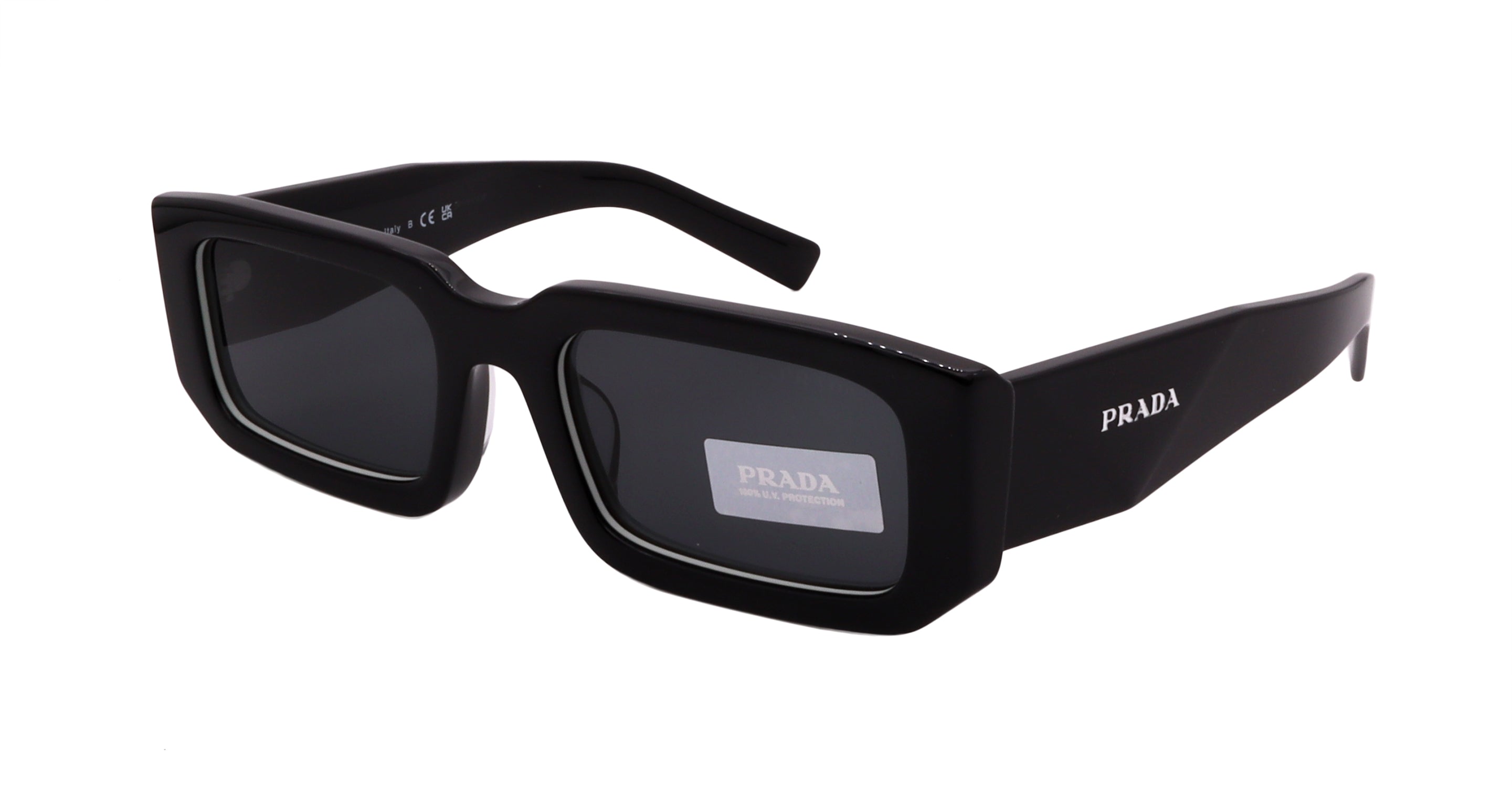 Prada Sunglasses PR06YS-09Q5S0-53-21-145 Non-Polarized