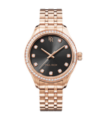 Crystelle - Rose Gold Black