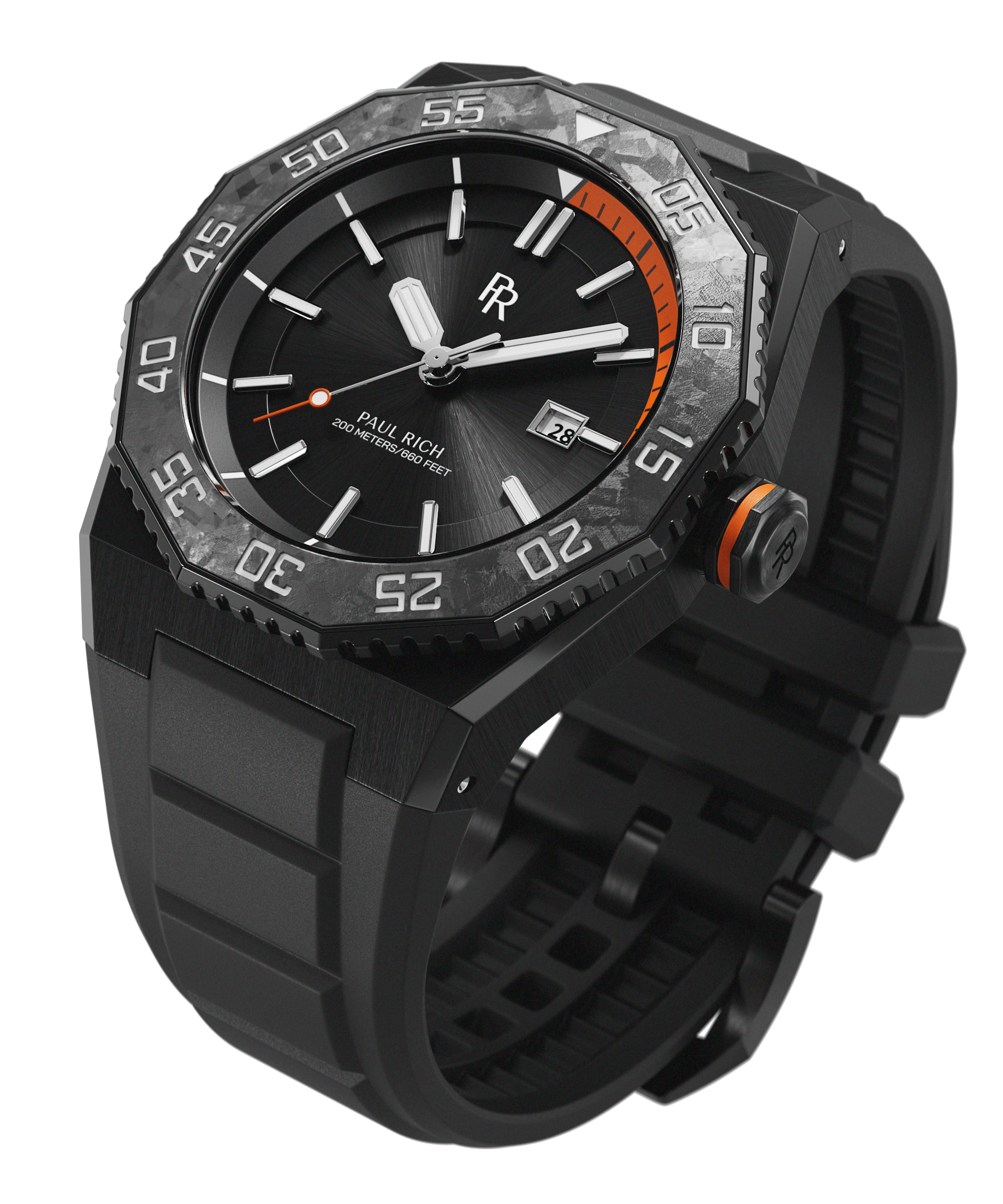 Aquacarbon Pro Shadow Black - Sunburst