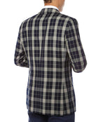 The Preston Plaid Check Slim Fit Mens Blazer