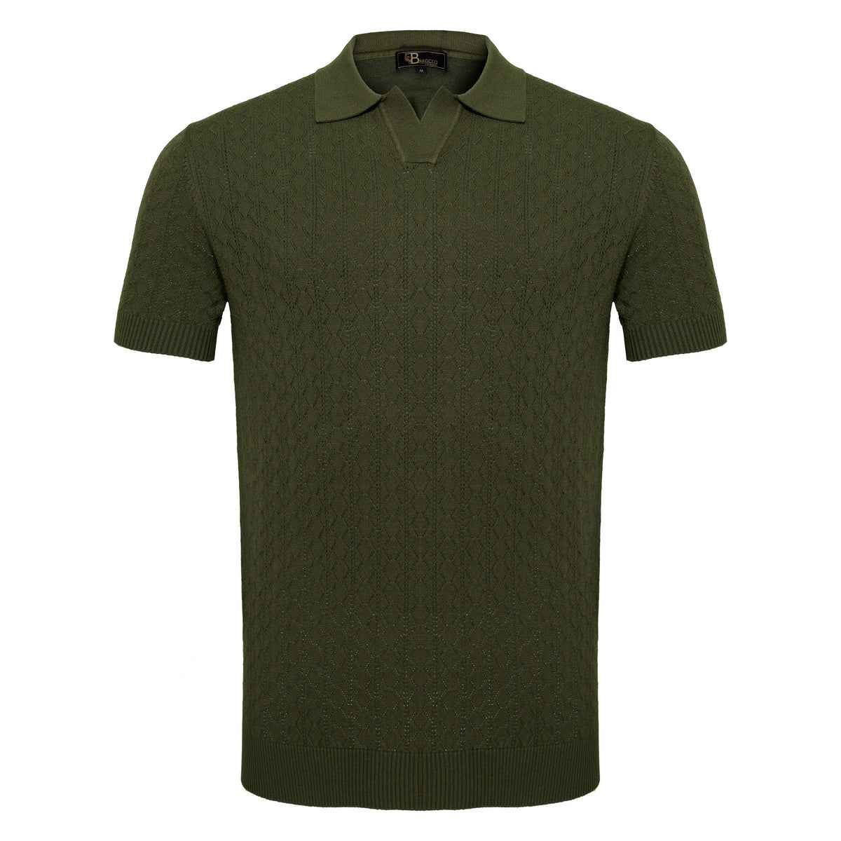Elevare Knit Polo ARMY GREEN