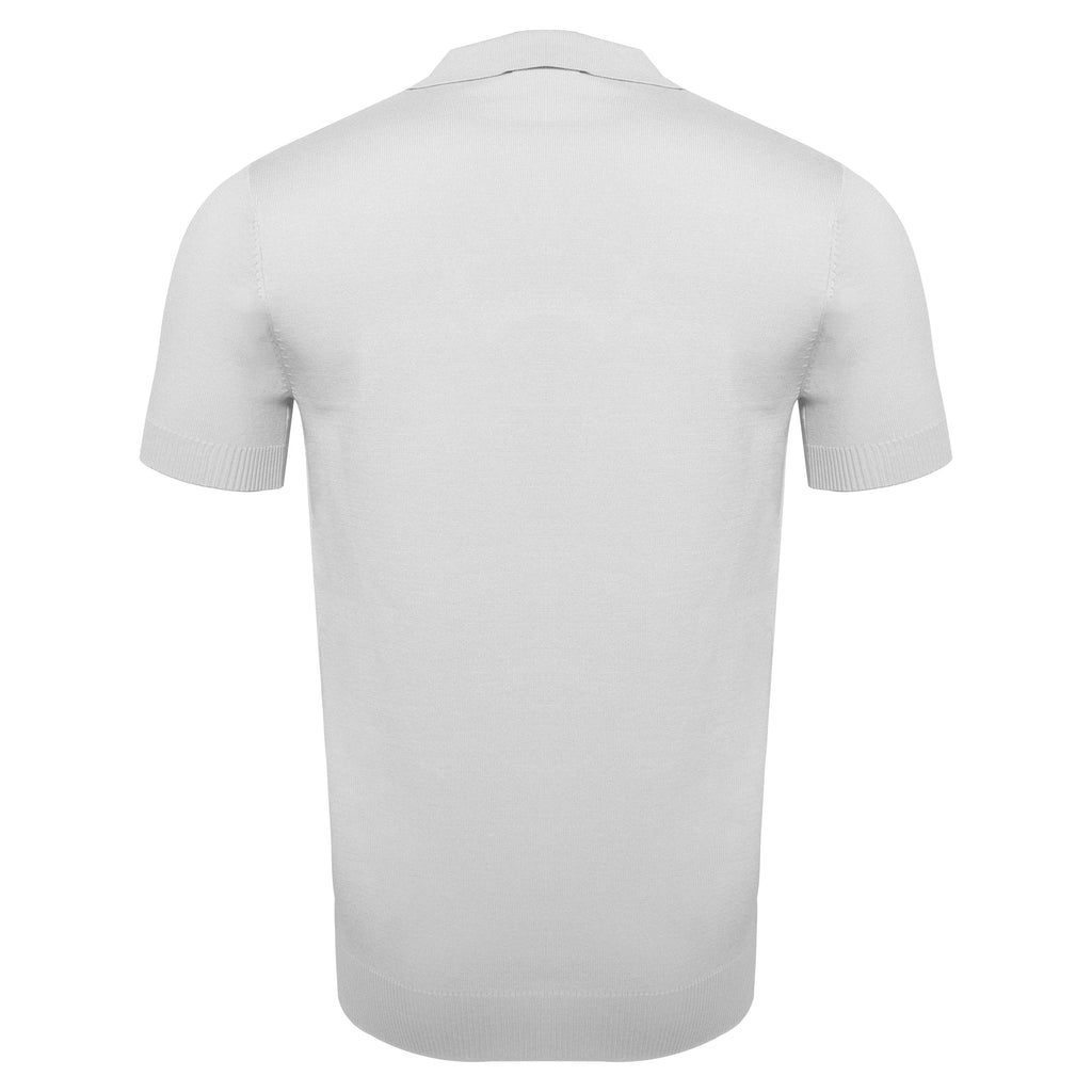 LuxeKnit Polo WHITE