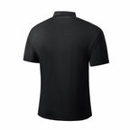 Barocco Phantom Seamless Men's Polo - Black