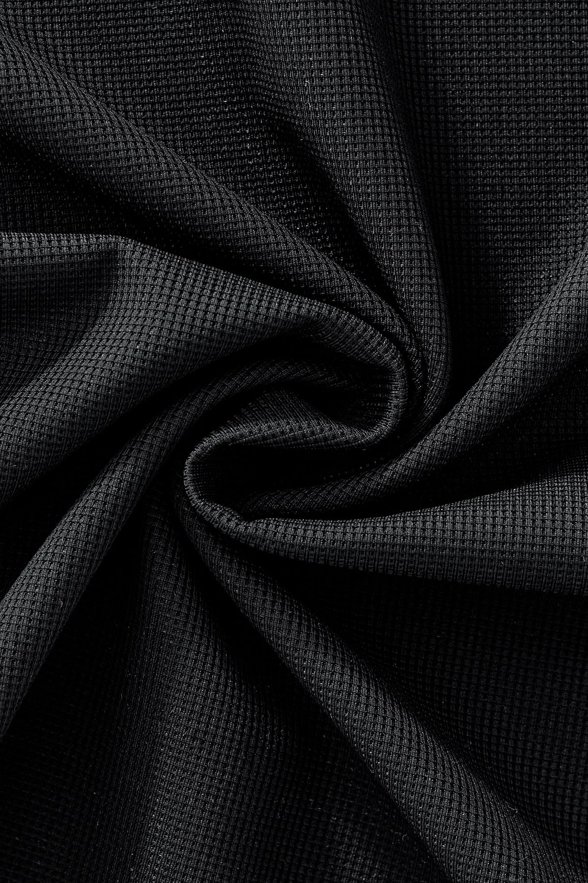 Stride Contrast Collar Polo BLACK