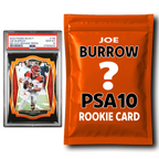 Joe Burrow PSA 10 Graded Rookie Football Card Mystery Pack