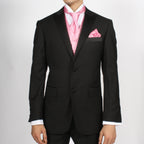 Ferrecci Mens PV50-11 Pink with White Back Vest Set