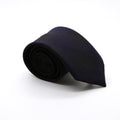 Slim Purple and Black Plaid Neckties & Handkerchief
