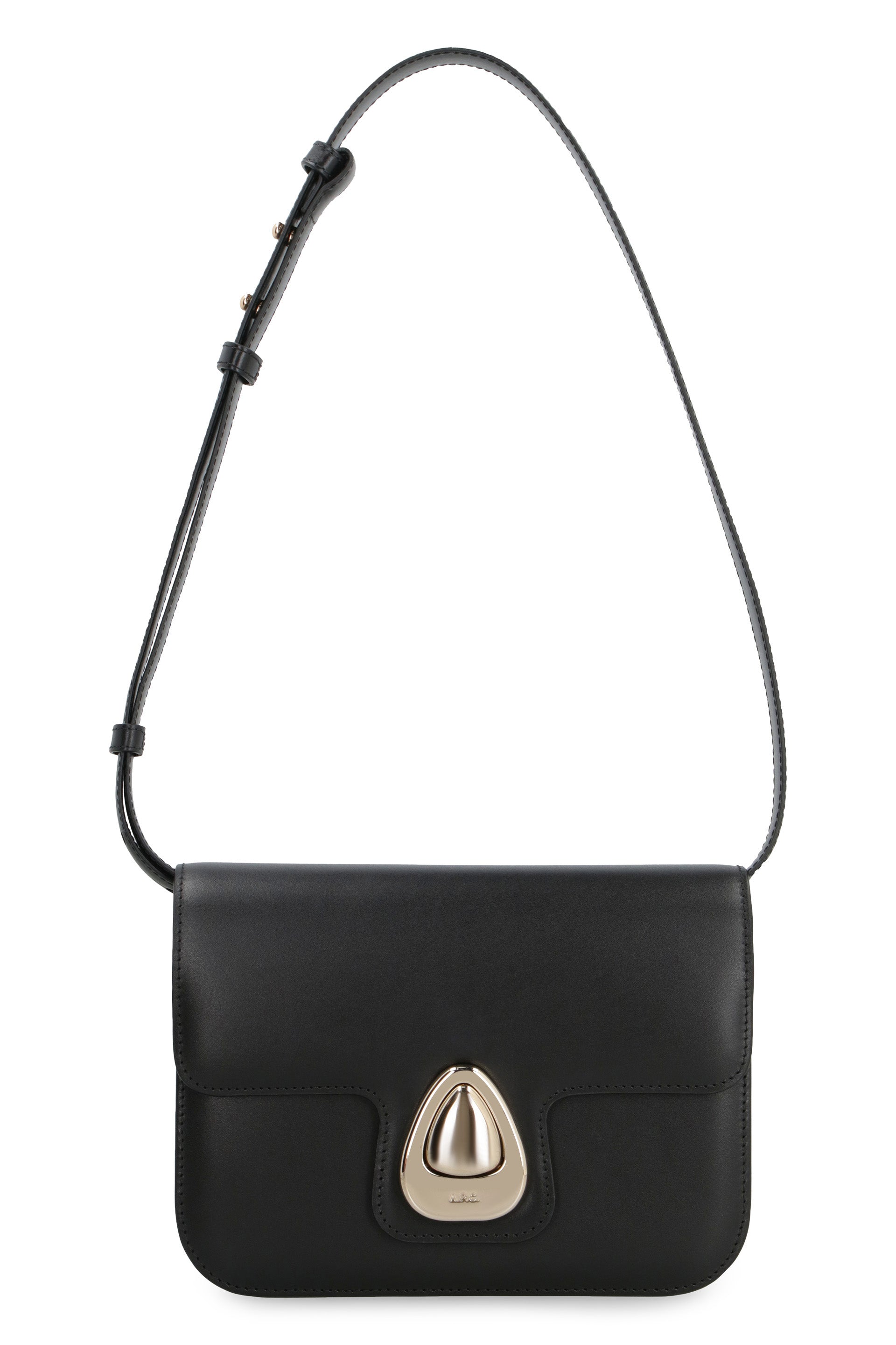 Shoulder Bag Astra Black Calfskin