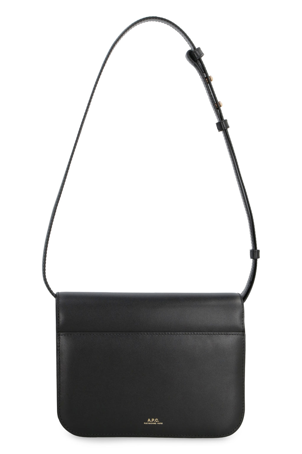 Shoulder Bag Astra Black Calfskin