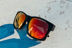 Big Kahuna XL - Matte Black - Red Sunset Polarized