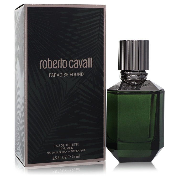 Paradise Found by Roberto Cavalli Eau De Toilette Spray 2.5 Oz for Men