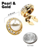 Vittorio Vico  Men's Crystal Colorstone Button Cover