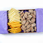 Honey Bourbon Pecans and Cheese Snack Gift Tin