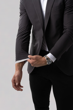 Performance Blazer // Grey Houndstooth