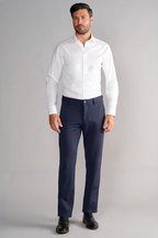 Circular Knit Pants // Heather Navy
