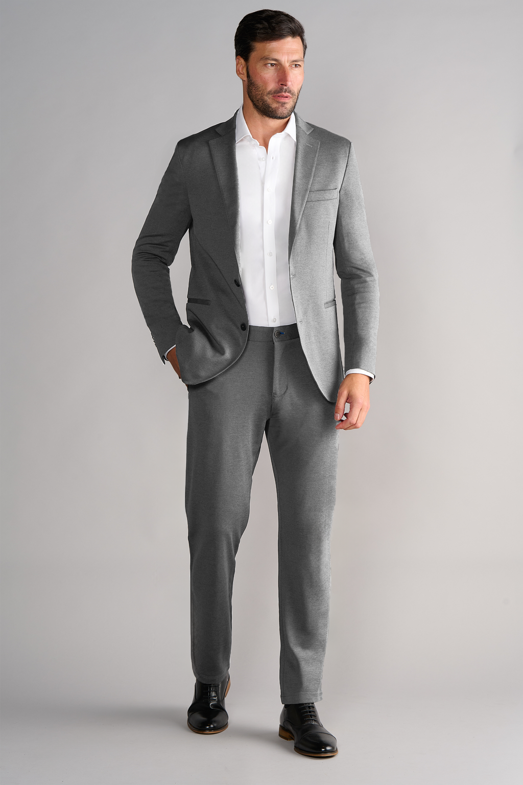 Performance Blazer // Heather Light Grey