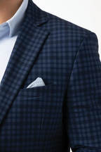 Performance Blazer // Blue Navy Check