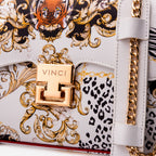 The Perugia White Leather Handbag