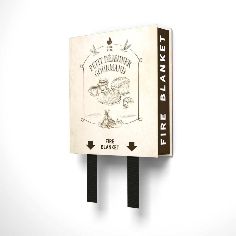 Design Fire Blanket - Petit Dejeuner Gourmand