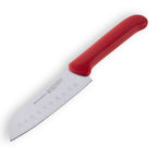Petite Messer Red Kullens Santoku Knife - 5"