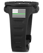 Coliseum Fit™ Thin Green Line - Freedom Edition (Phantom Black) Watch