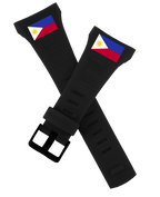 Coliseum Fit™ Flags of The World Edition N-Z (Phantom Black) Watch