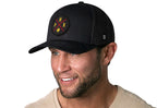 Phoenix Trucker Hat  |  Red-Gold PHX X Snapback