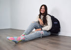 Gilly: Rainbow Tie Dye Thigh-Highs. Petite to Plus Size