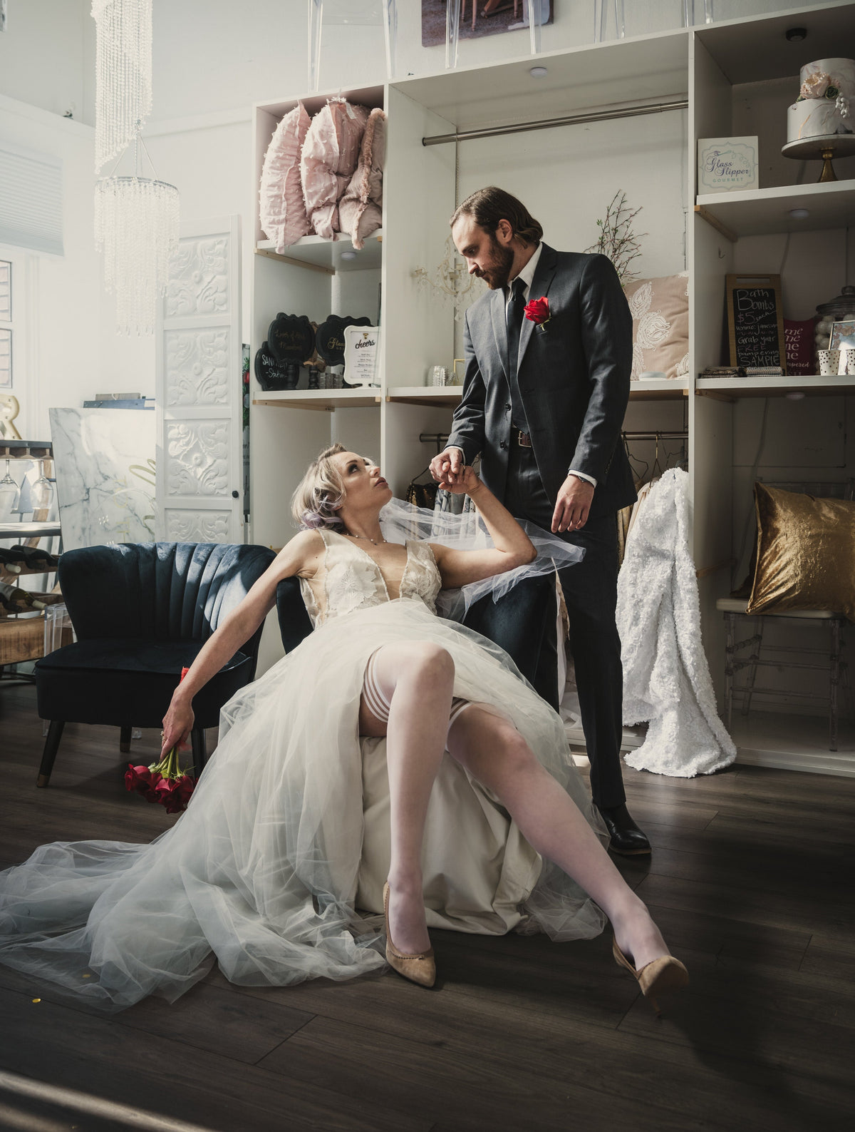 Bridal Ashley Thigh-Highs. Petite to Plus Size