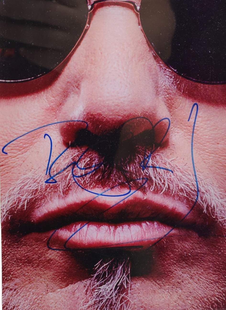 Billy Bob Thornton Autographed 9 Photo Custom Display AFTAL UACC RD COA