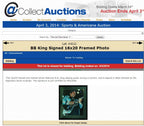 B.B. King Signed Framed Photo Custom Display AFTAL UACC RD PSA Precert