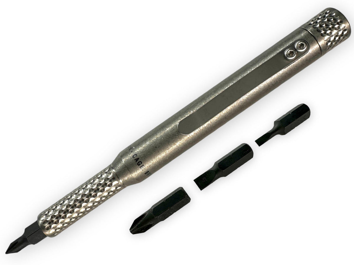 1/4" Pen Driver Titanium By Maratac® - Gen 2 - New Small Batch!
