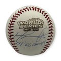 David Ortiz Autographed Red Sox 2004 World Series Baseball w/ 04 WS Champs Inscription JSA