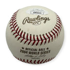 David Ortiz Autographed Red Sox 2004 World Series Baseball w/ 04 WS Champs Inscription JSA