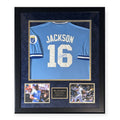 Bo Jackson Kansas City Royals Autographed Jersey Framed to 32x40 TriStar
