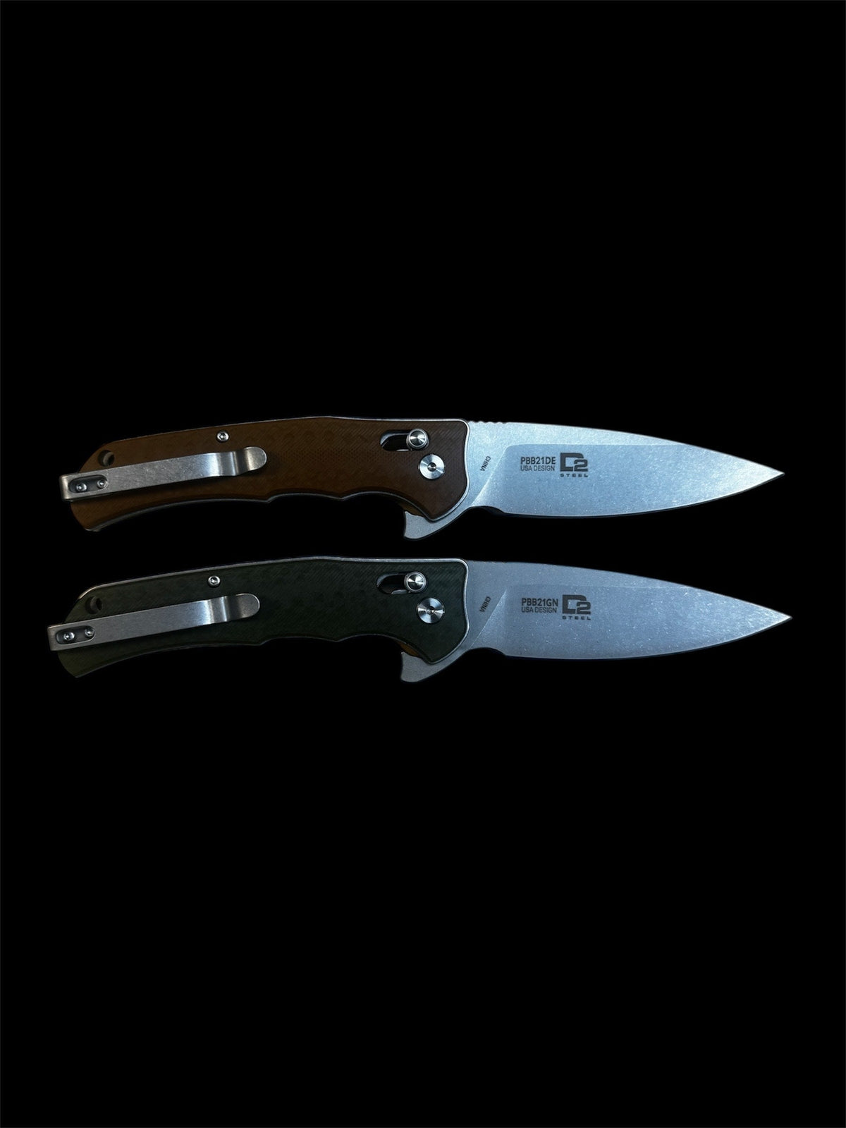 "Buckshot" - Spring-Assisted Pocket Knife - D2 Steel