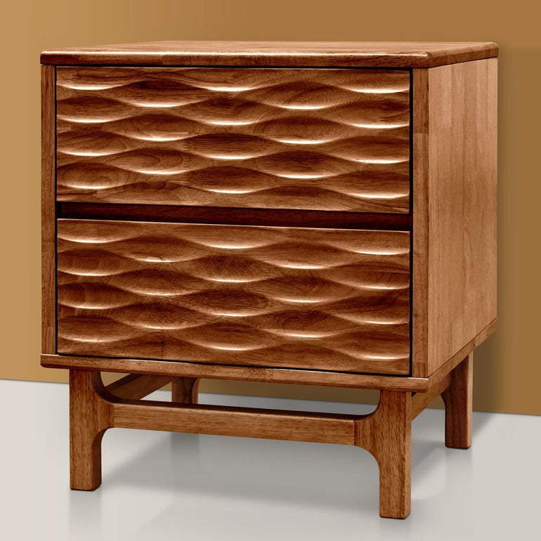 Elara Solid Wood Nightstand