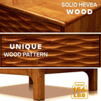 Elara Solid Wood Nightstand