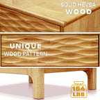 Elara Solid Wood Nightstand