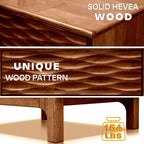 Elara Solid Wood Nightstand