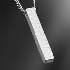 Pillar Pendant - Silver