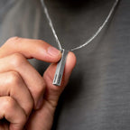 Pillar Pendant - Silver